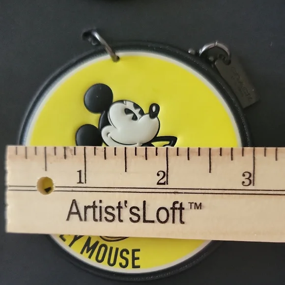 Coach X Disney Set Of 4 Mickey Mouse Bag Charm Set - Picture 11 of 14